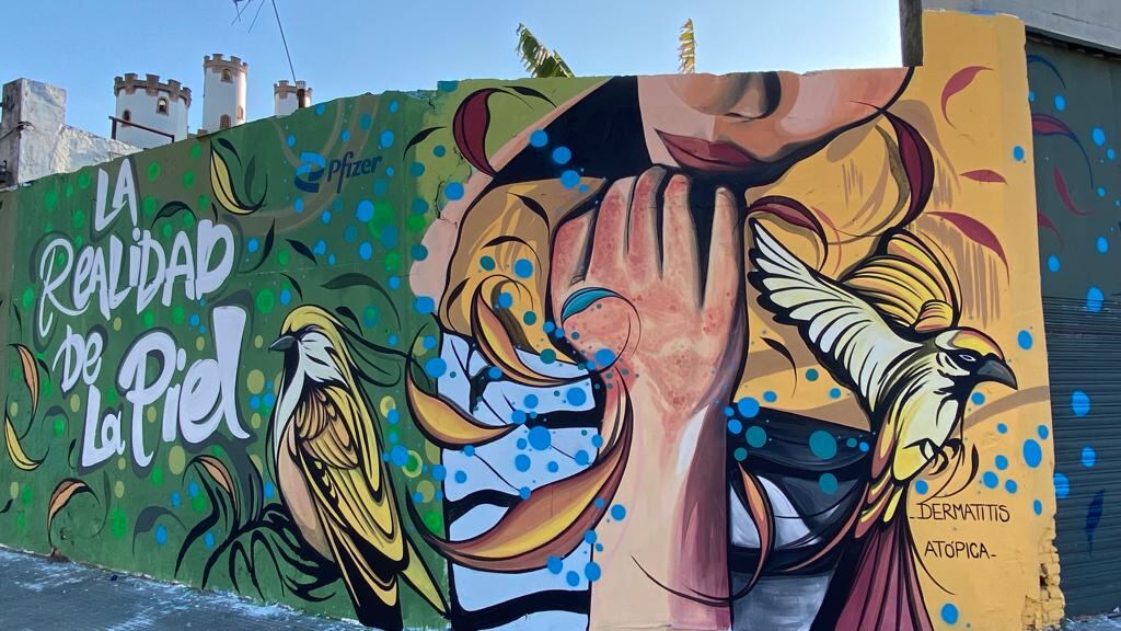 Mural de Fio Silva.