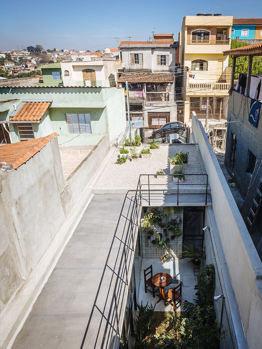 La propiedad ubicada en Vila Matilde, uno de los distritos de San Pablo, ganó un premio internacional de arquitectura.