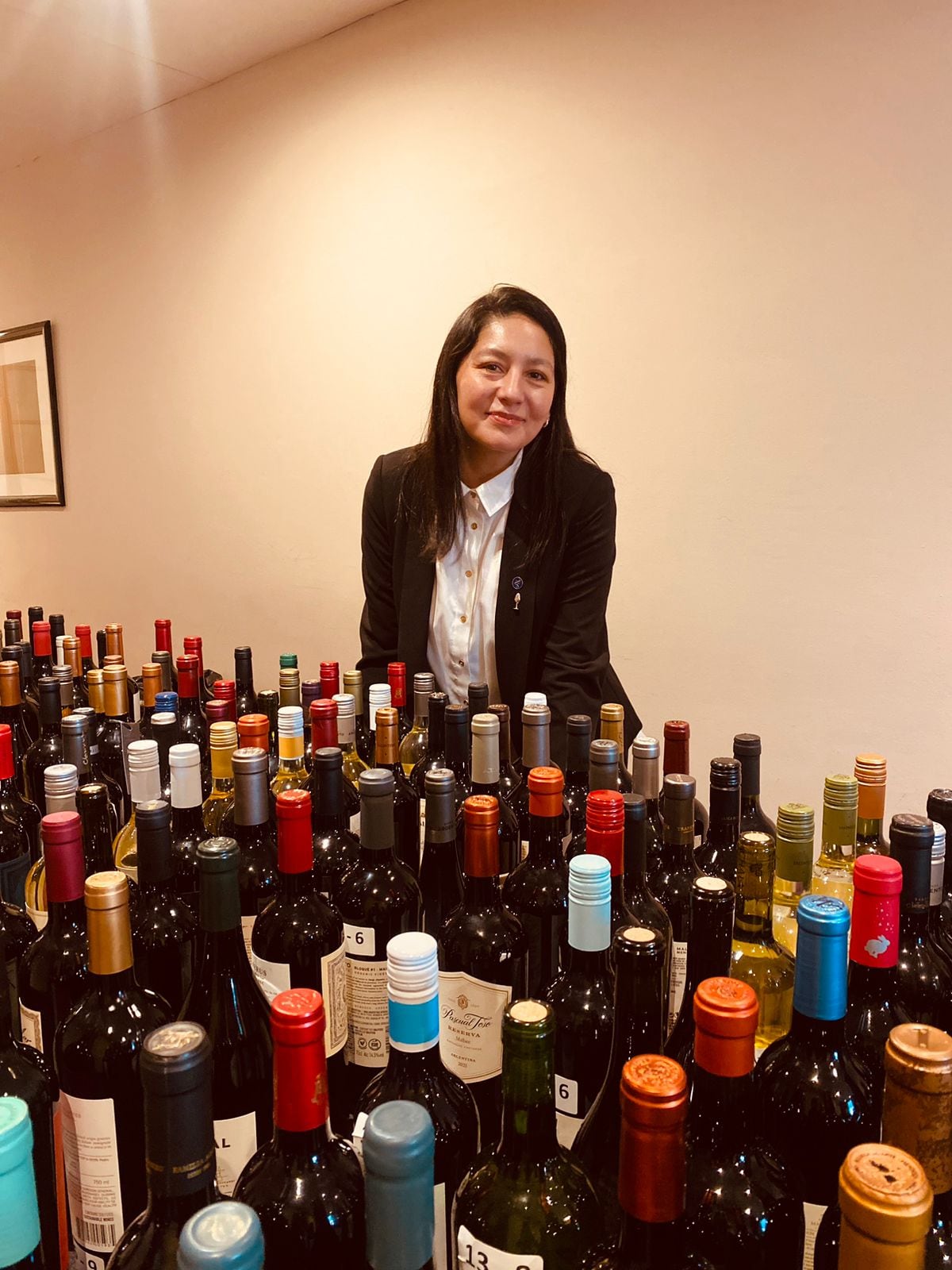 María Eugenia Loria, sommelier