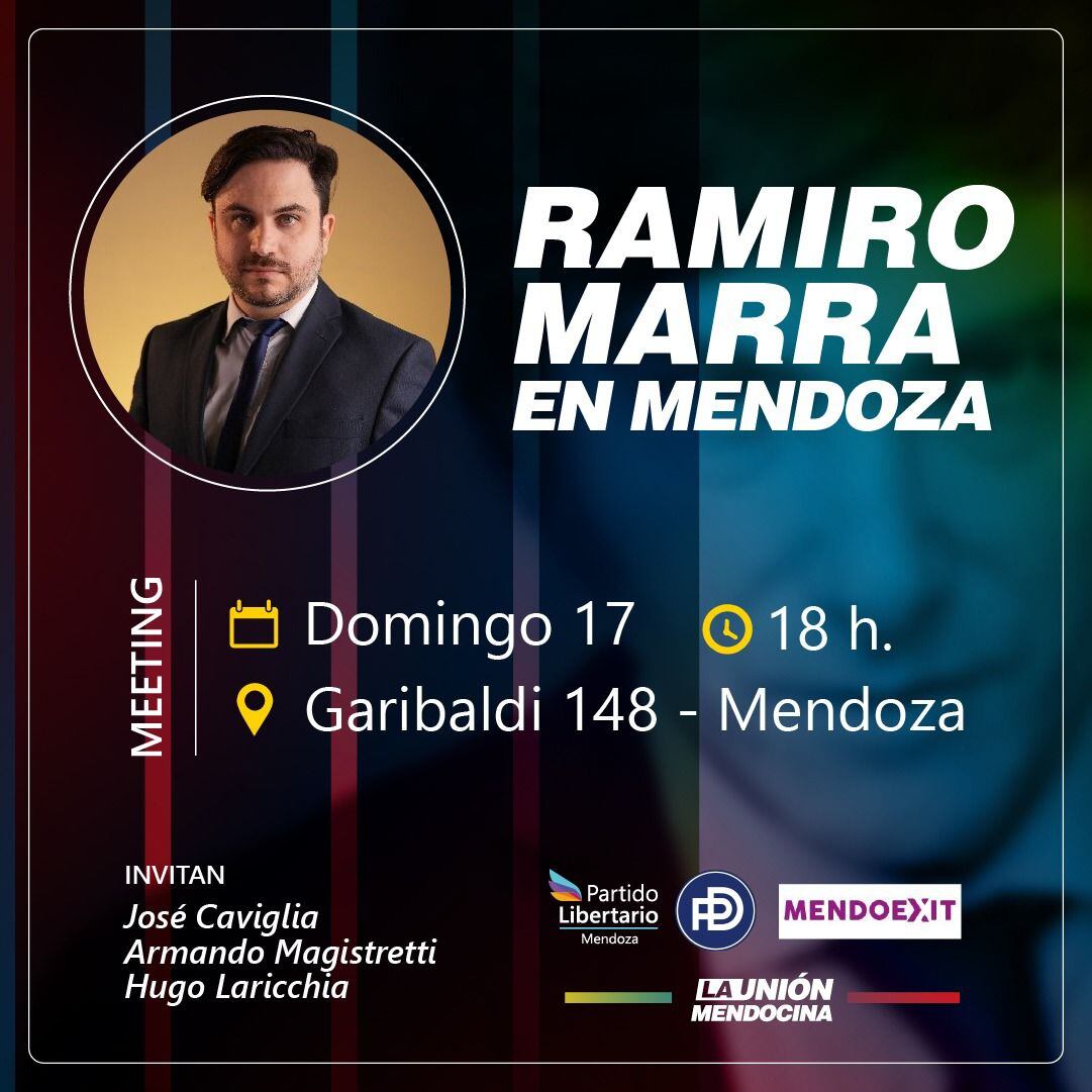 Ramiro Marra en Mendoza