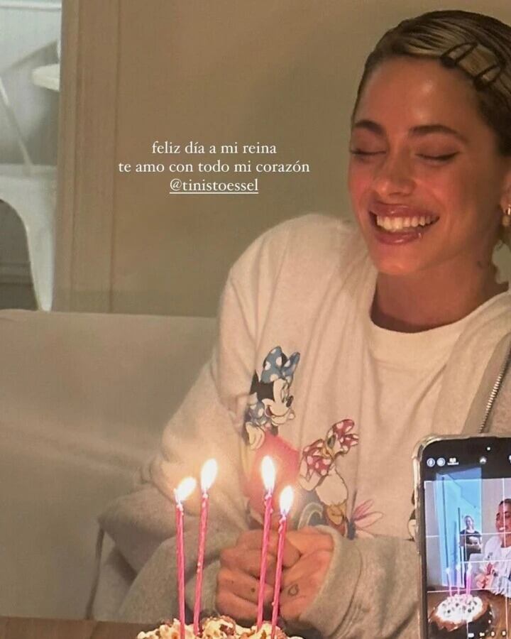 Tini cumplió años y lo festejó en Miami.