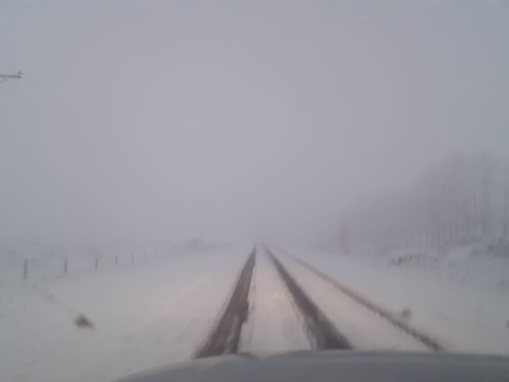 Las rutas 40 y 143 fueron cortadas en algunos tramos y Vialidad trabajó en la limpieza. En tanto en el complejo Horcones se acumularon varios centímetros de nieve.