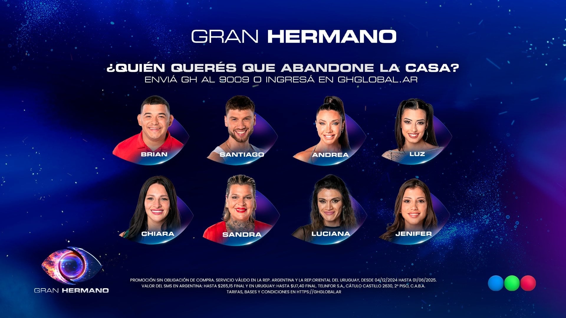 Esta semana son 8 los nominados para abandonar la casa.