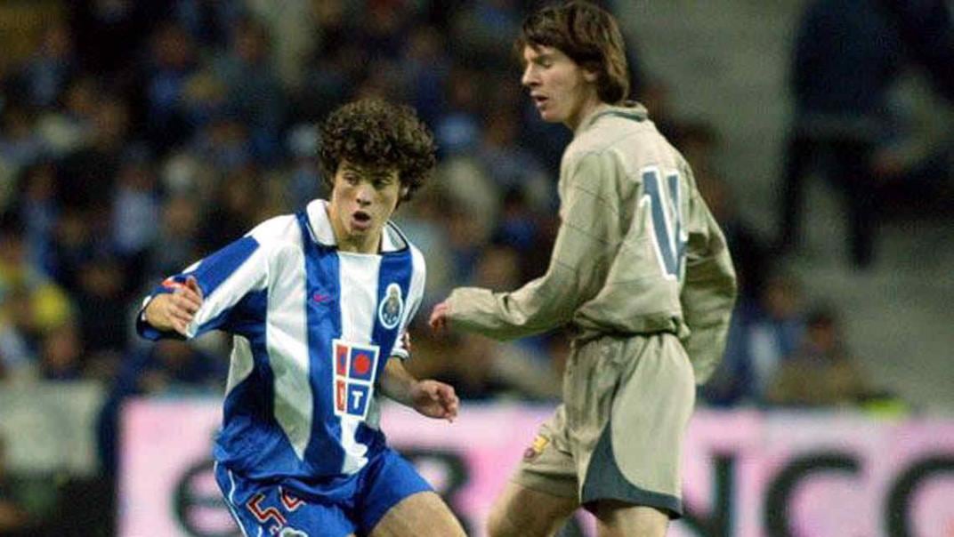 Una imagen histórica: el debut de Lionel Messi (Foto: web).