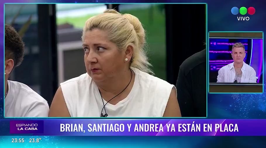 Brian Alberto enfrentó a Ulises Apóstolo en pleno vivo de Gran Hermano.