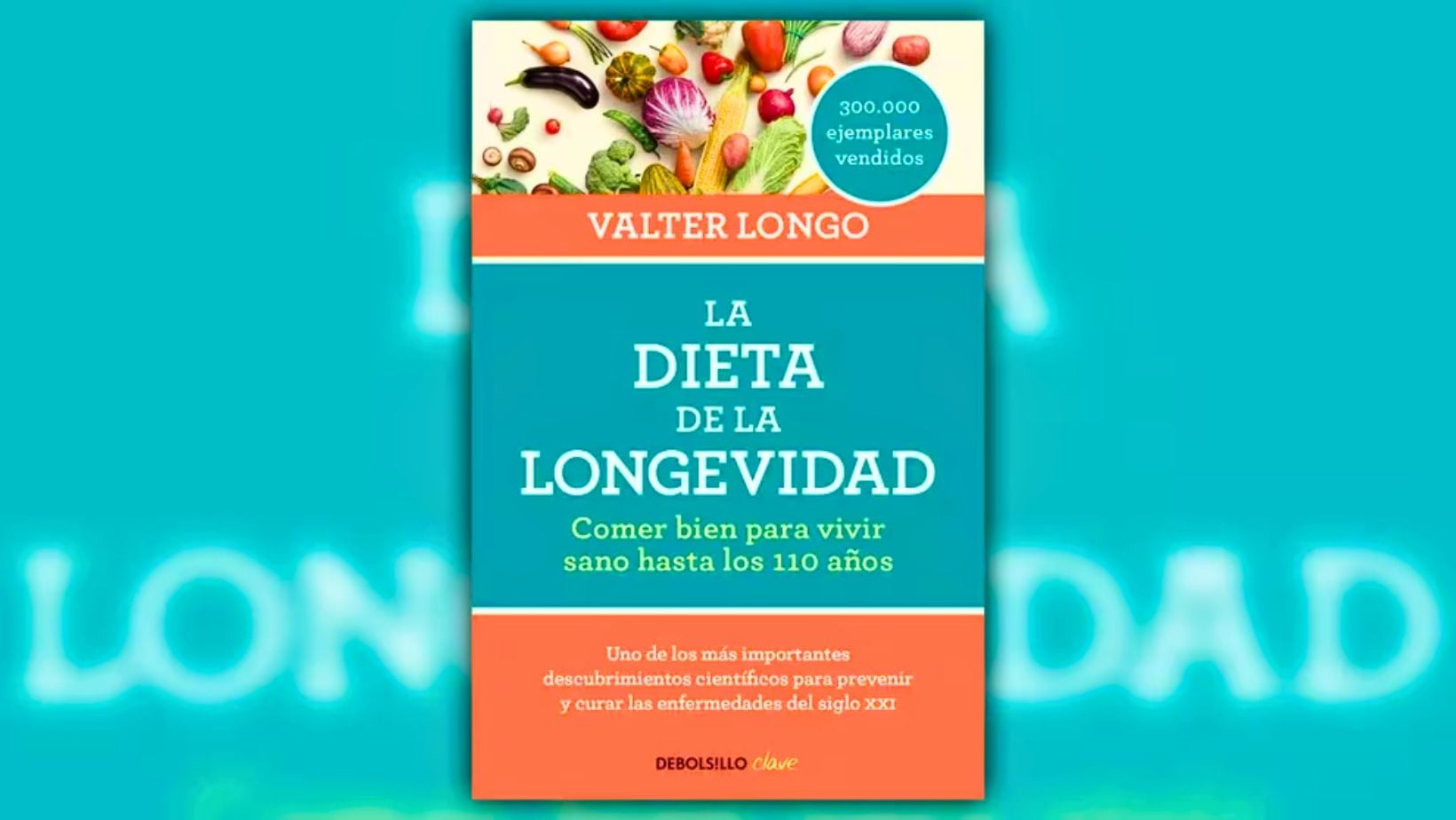 "La dieta de la longevidad" es la publicación más reconocida del italiano