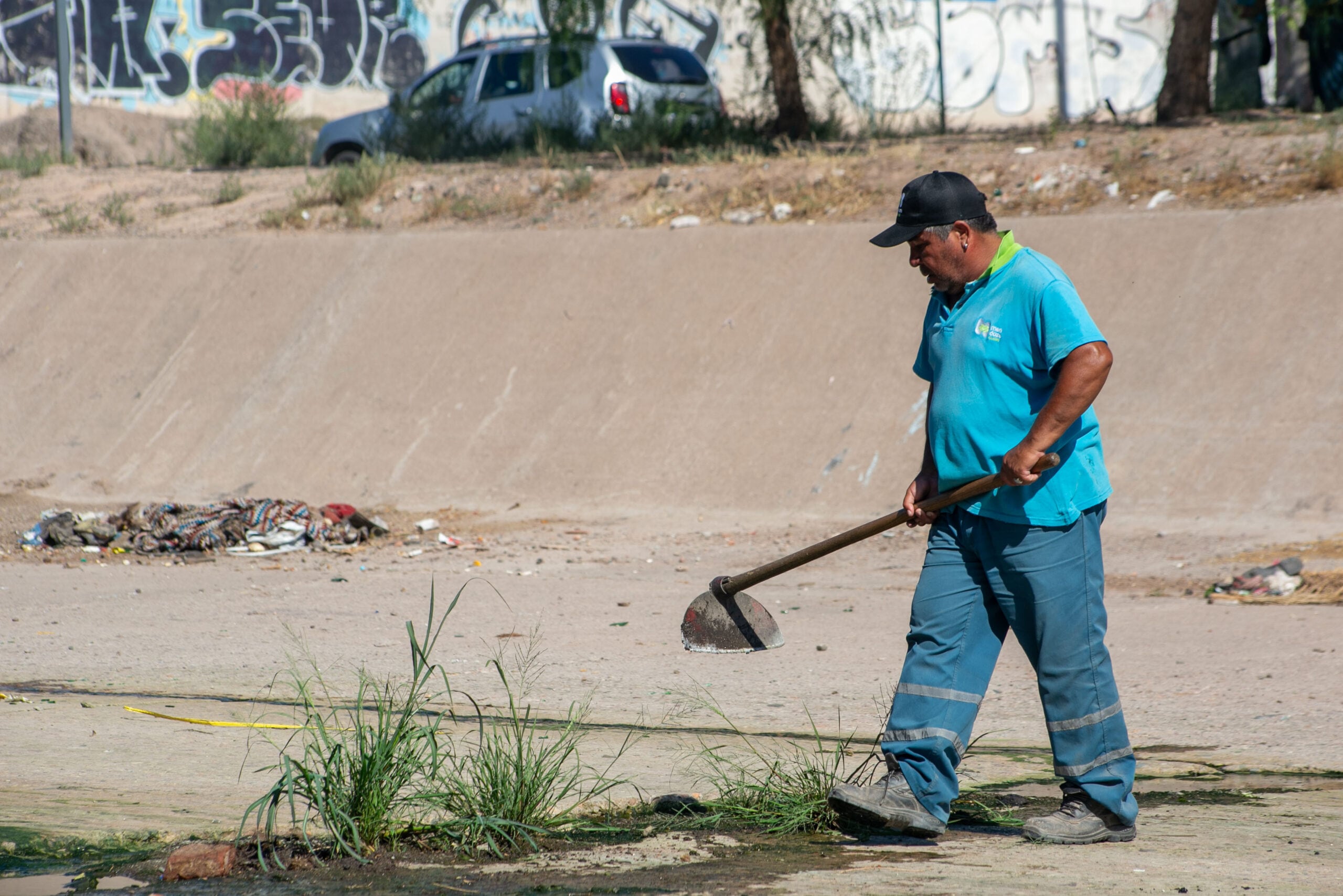 Se limpiaron 530 toneladas de residuos del canal Papagayos