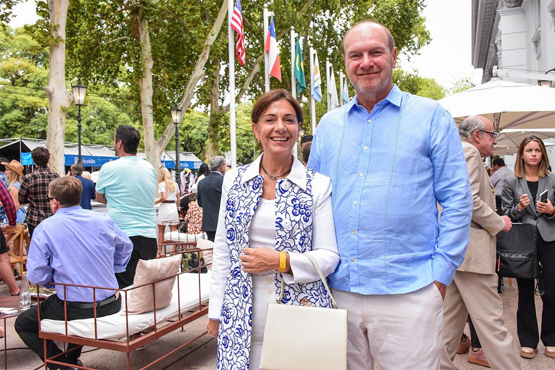 Verónica Cangemi y Gustavo Grobocopatel. Foto: Mariana Villa / Los Andes