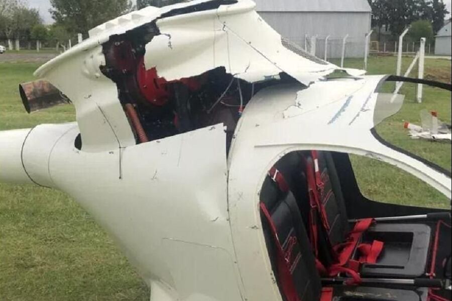 Se trató de una aeronave modelo Fama Kiss 209 MF - Foto 0221.com