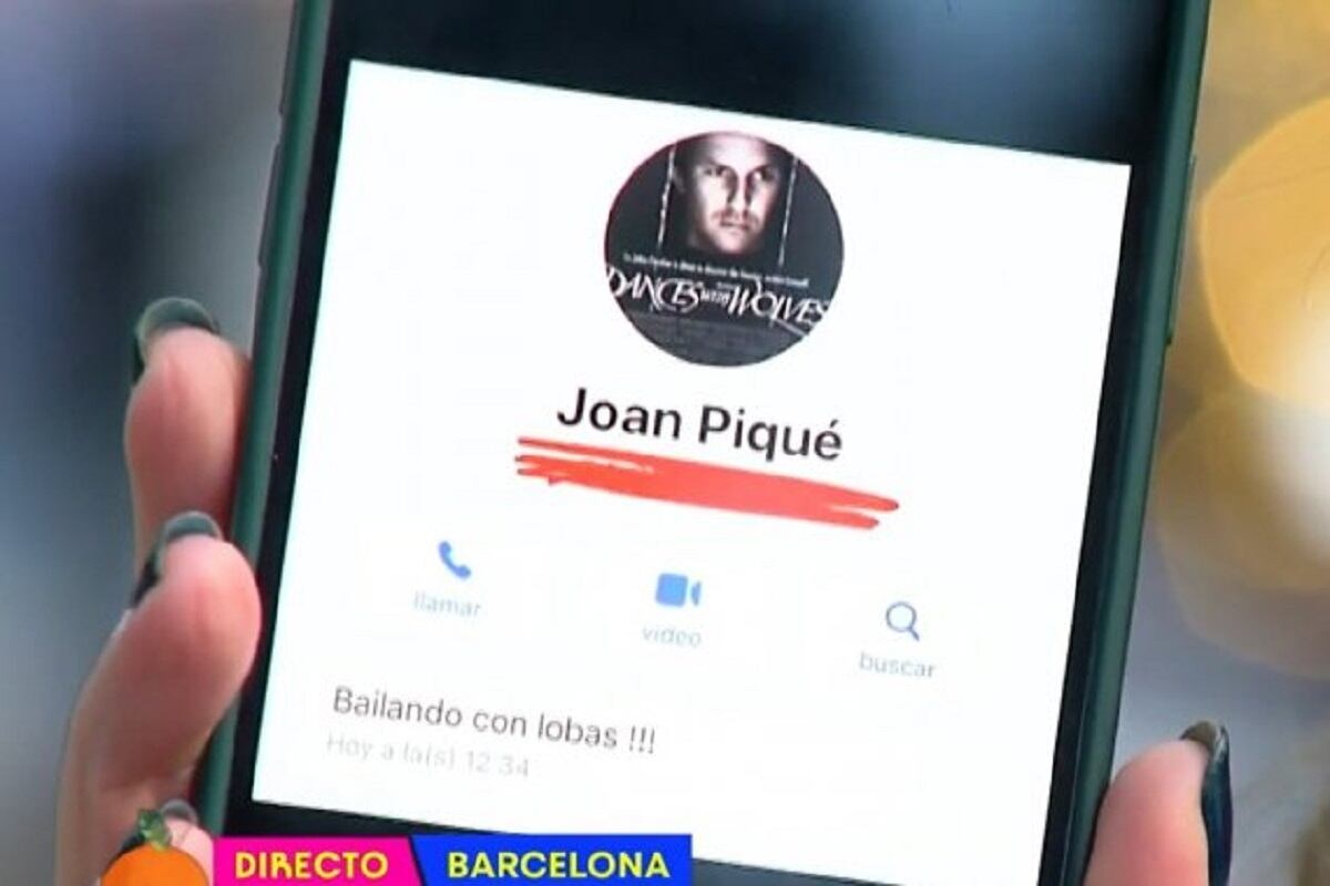 El estado de WhatsApp del padre de Gerard Piqué contra Shakira (Captura de video)