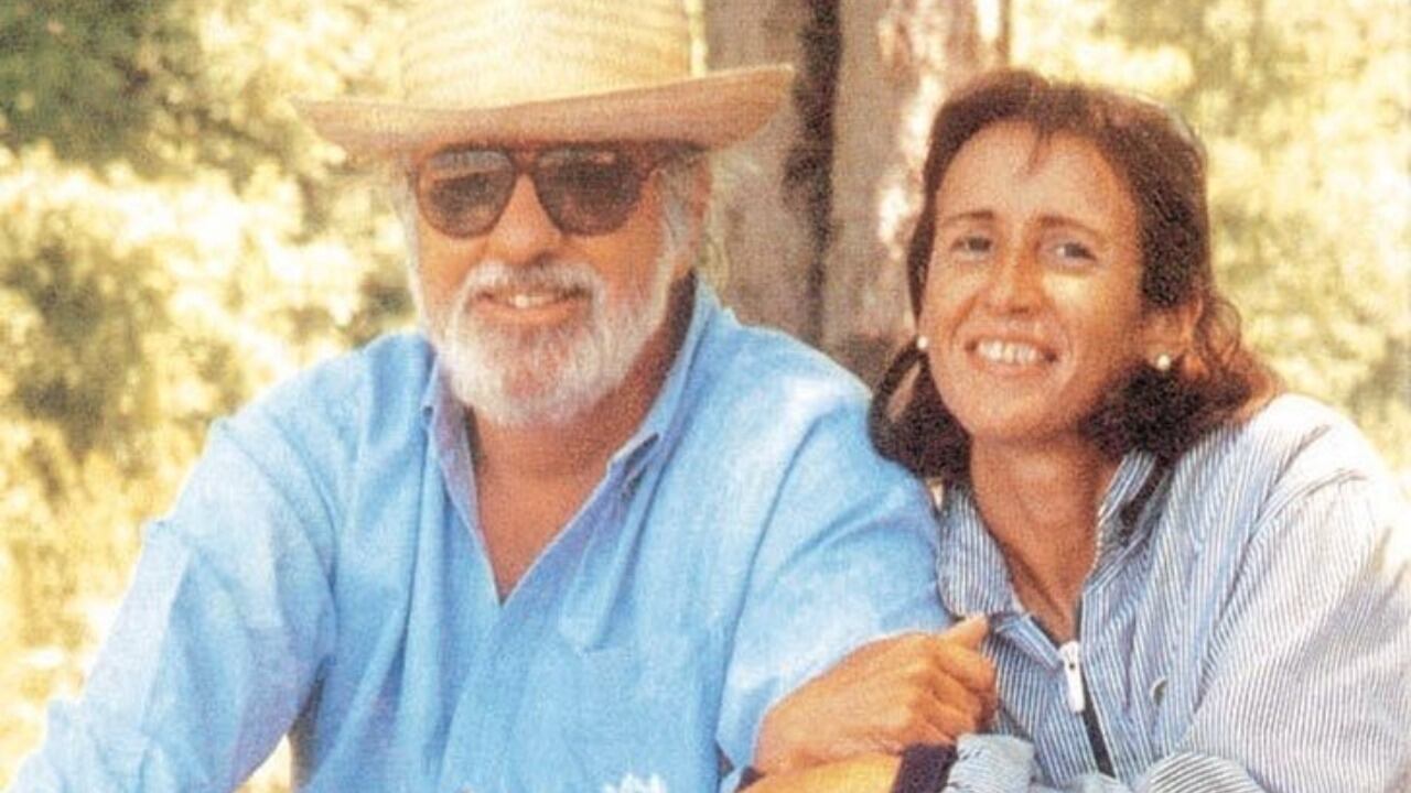 María Marta García Belsunce junto a su esposo, Carlos Carrascosa. Foto: Archivo / Los Andes