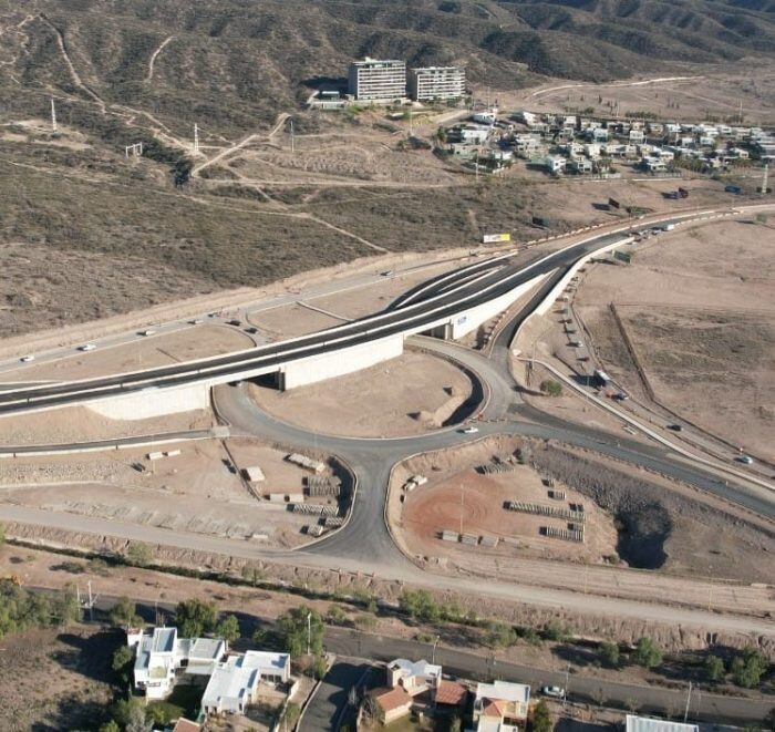 Obras ruta 82 Panamericana