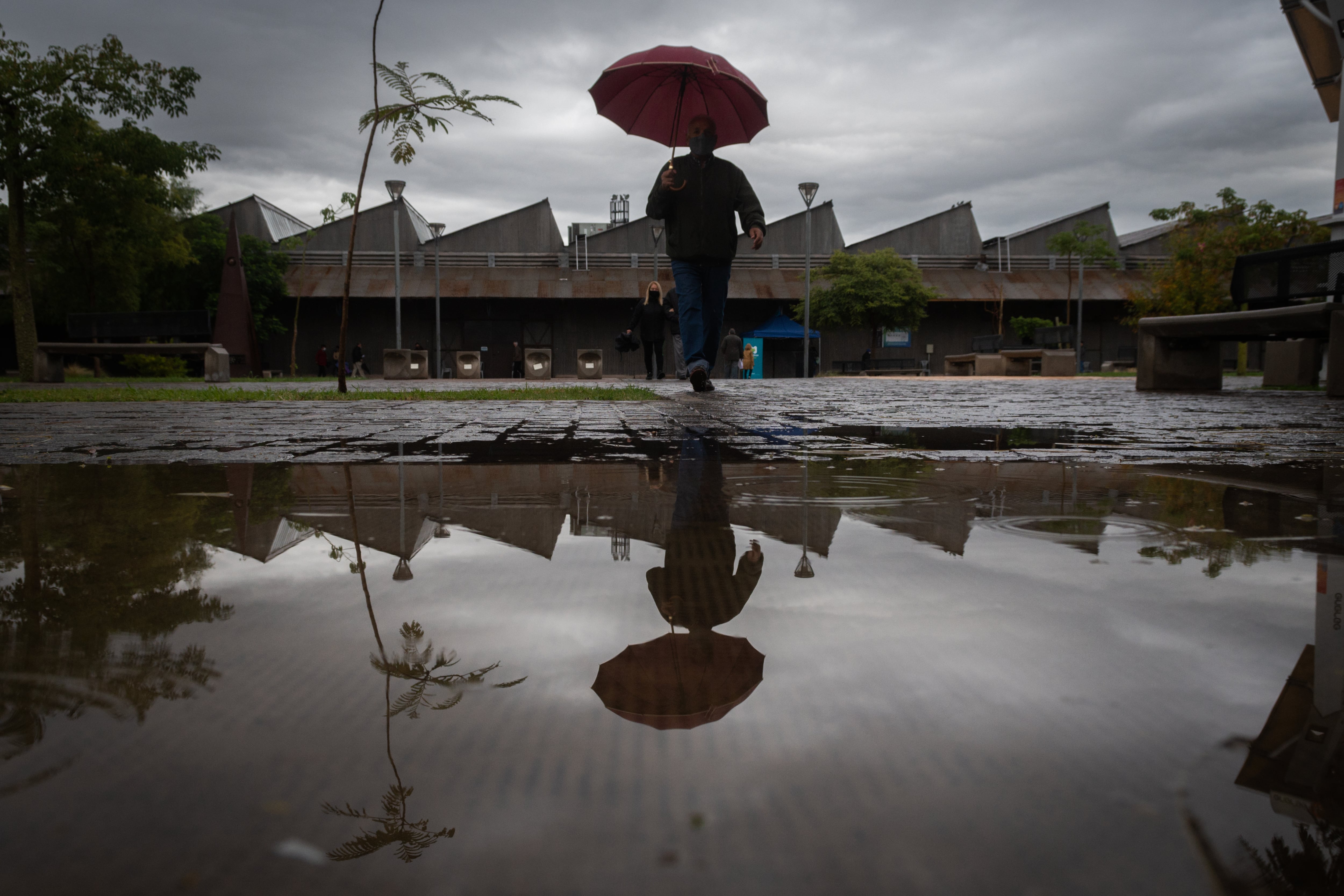 Jornada de lluvia en Mendoza