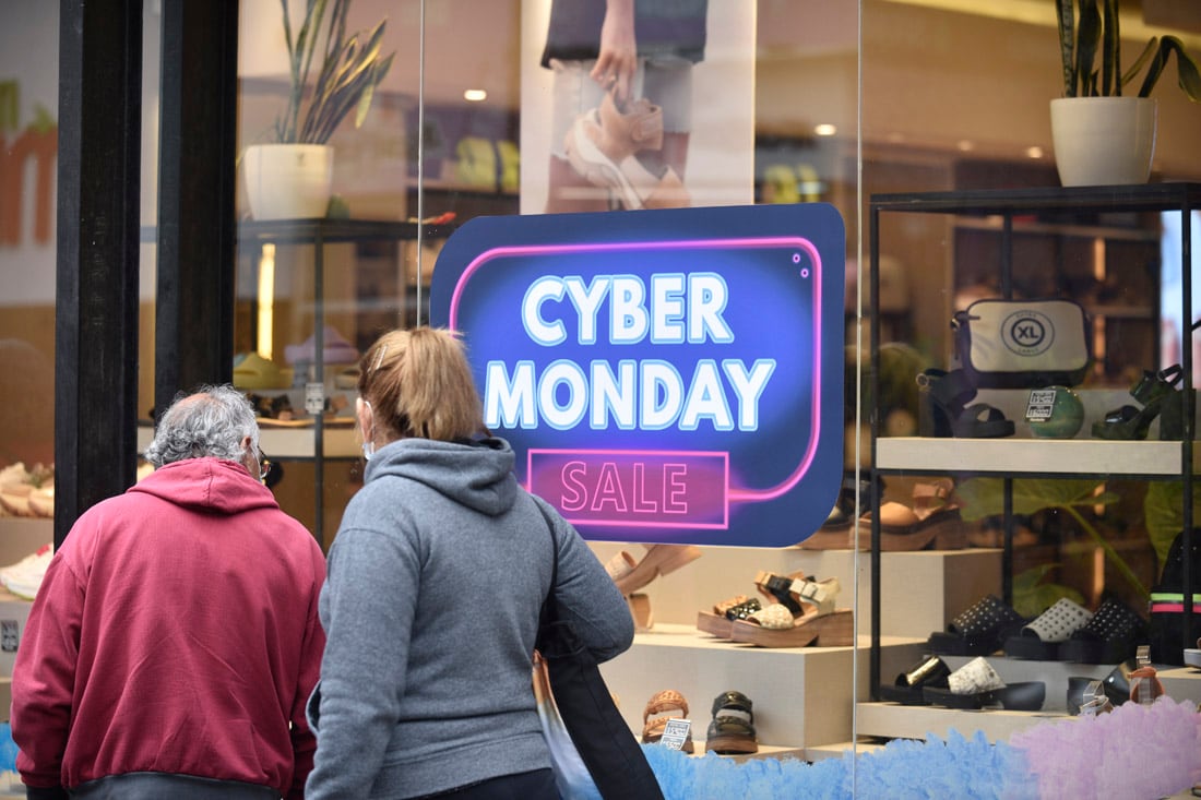 Cyber monday 2024. (Ramiro Pereyra /La Voz )