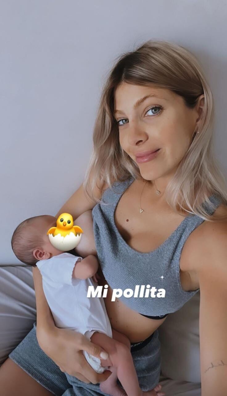 Cande Ruggeri habla sobre su parto y primeros días como mamá.