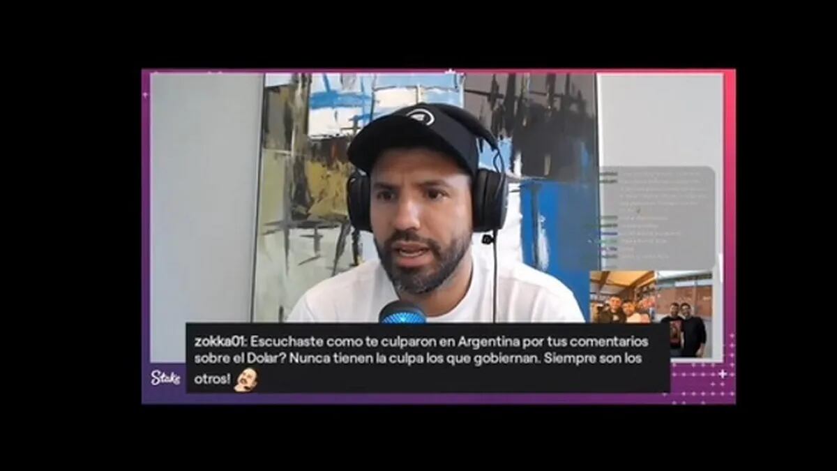 El Kun Agüero   le contestó a Pablo Duggan sobre su postura de dolarizar la economía.