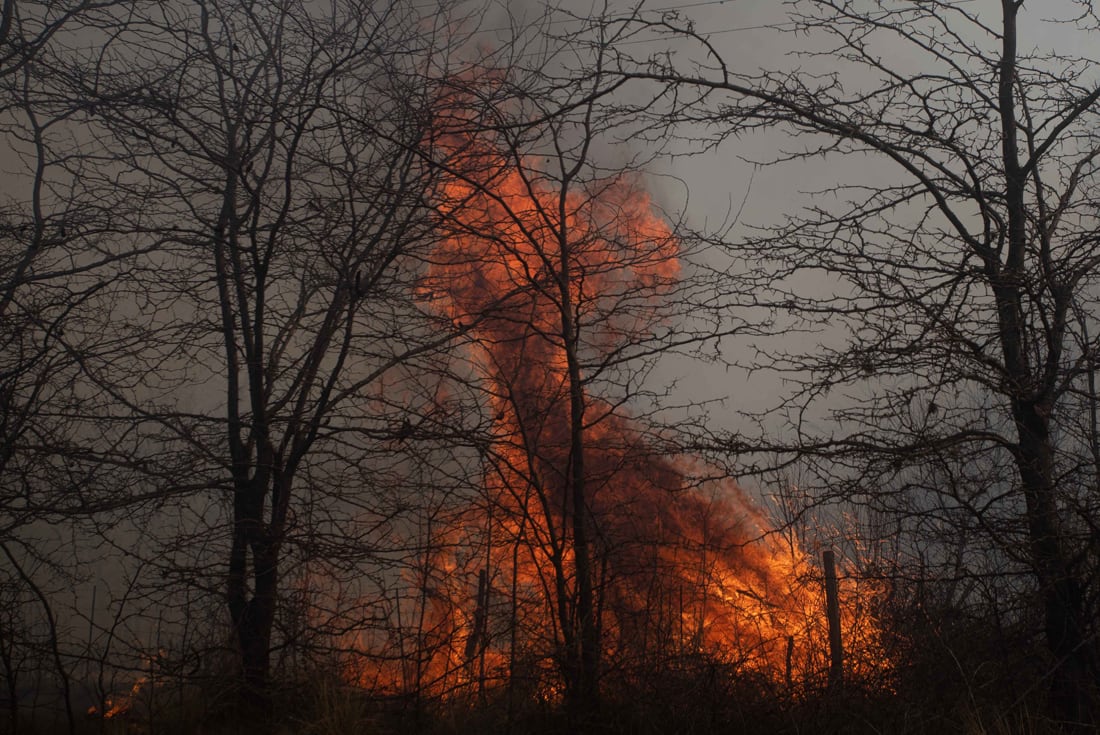 Los incendios en las sierras de Córdoba en el Valle de calamuchita Potrero de Garay y Atos Pampa del pasado 18 agosto dejaron daños totales. 