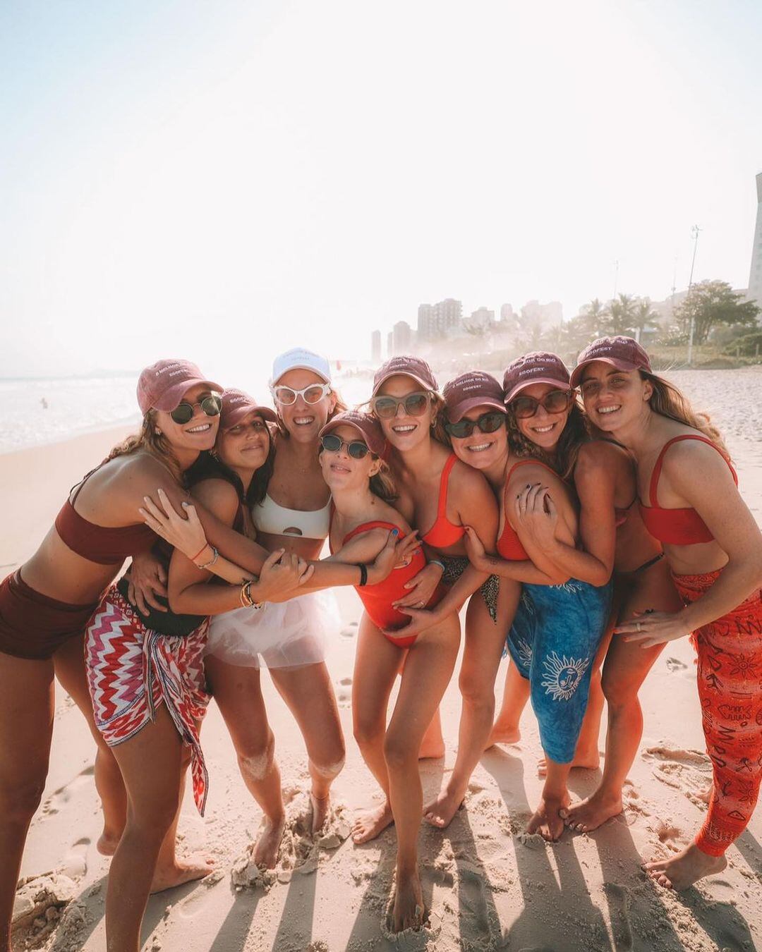 Sofía Aldrey y sus amigas disfrutando de la diversión.