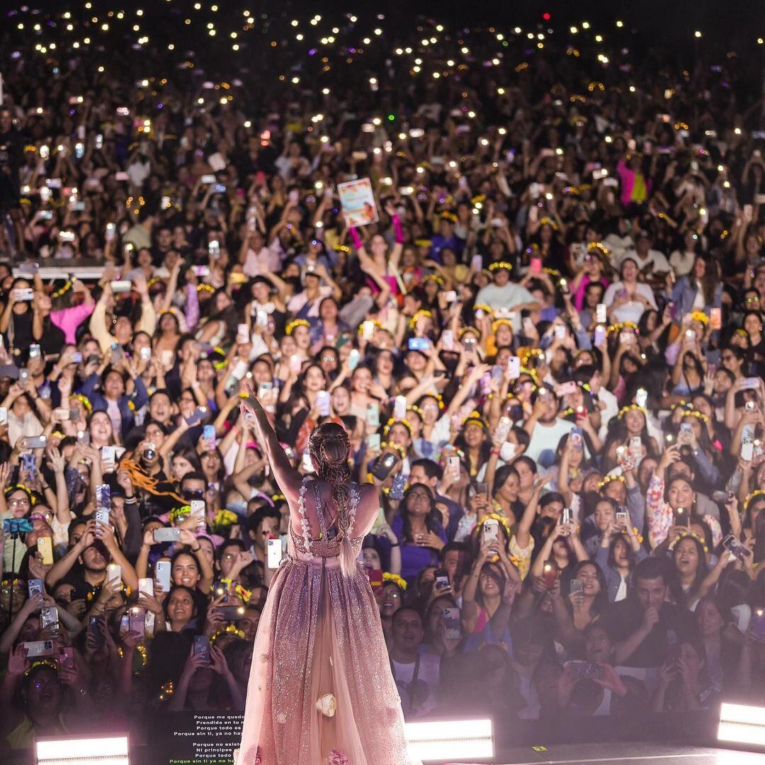 Floricienta obtuvo el récord de shows en el Movistar Arena. / Instagram