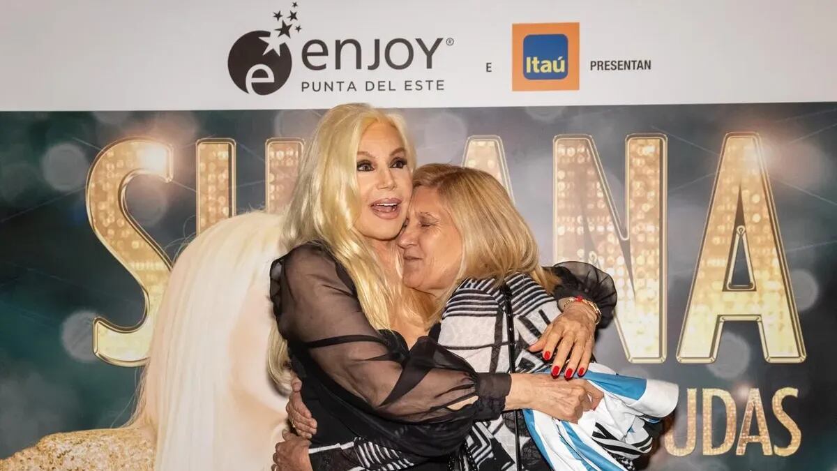 El encuentro entre Susana Giménez y Celia Messi. / Gentileza