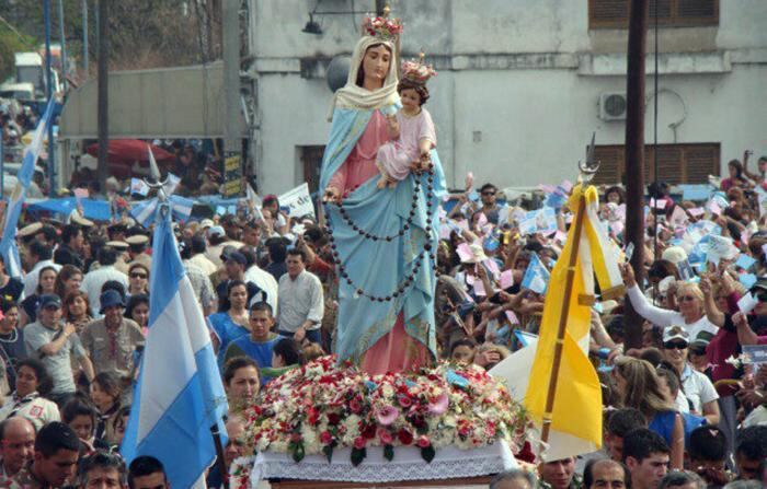 En septiembre se espera la peregrinación a la Virgen del Rosario de San Nicolás. El evento congregó a más de 500.000 personas en 2023 y un millón antes de la pandemia.
