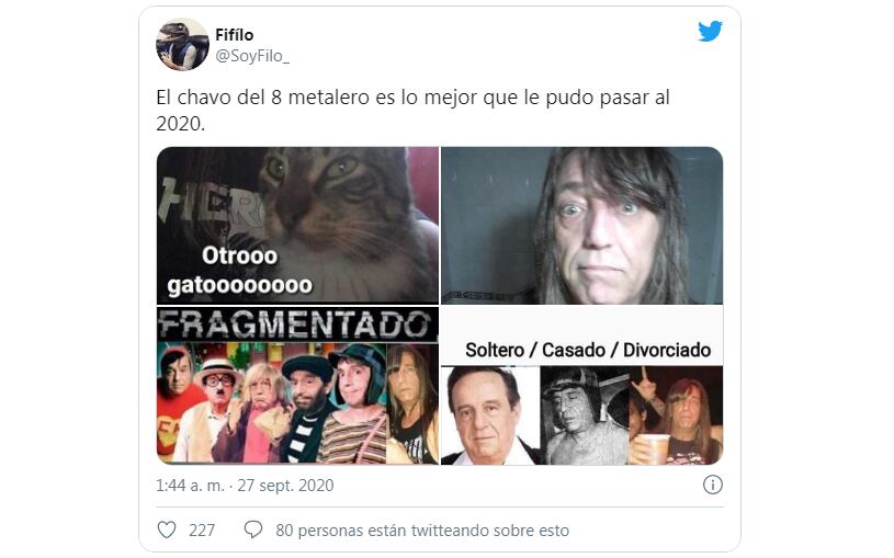 Memes sobre el doble del Chavo del 8.