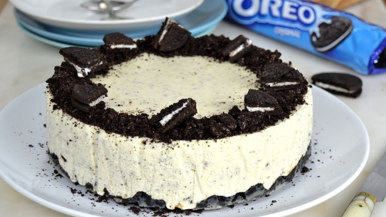 Paso a paso para hacer torta de oreo con chocolate blanco