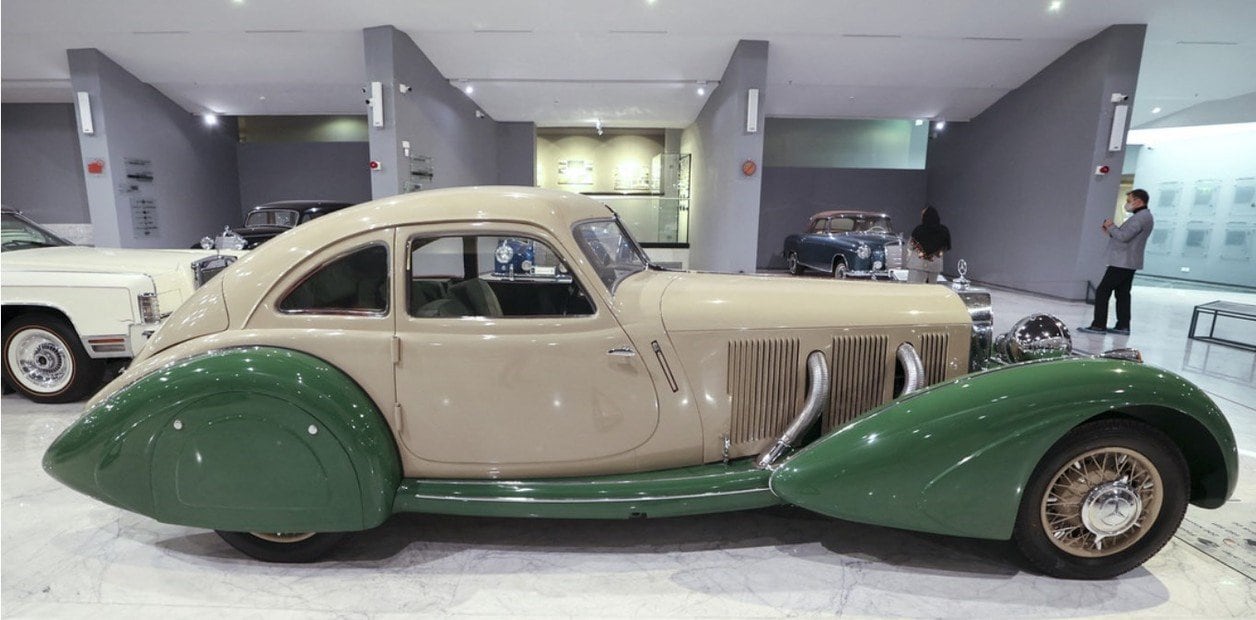 El Mercedes Benz 500K edición 1934.