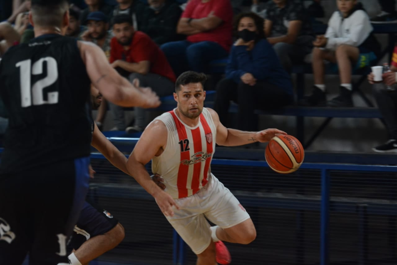 Mitch Marmelstein convirtió 35 puntos y fue la gran figura de Atlético Club San Martín. / Gentileza.