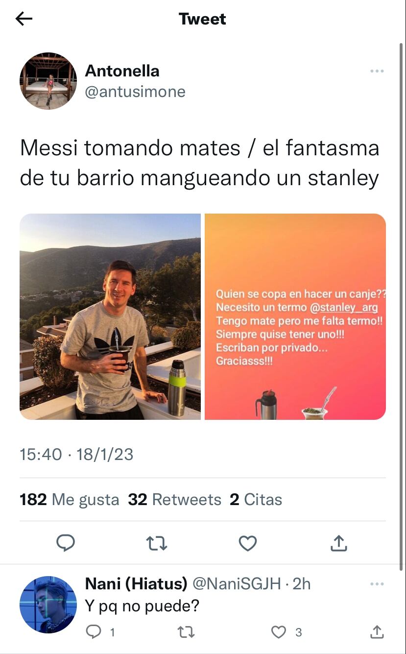 Thiago, ex Gran Hermano, pidió canje de Stanley y desató el debate.