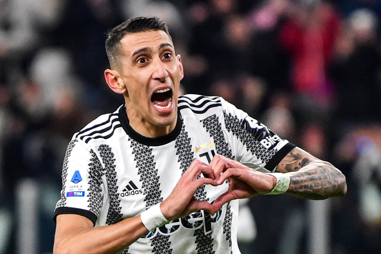 Ángel Di María se despidió de la Juventus (AP)