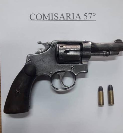 El arma incautada. /Gentileza Ministerio de Seguridad. 