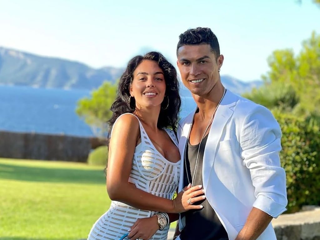 Georgina Rodríguez y Cristiano Ronaldo