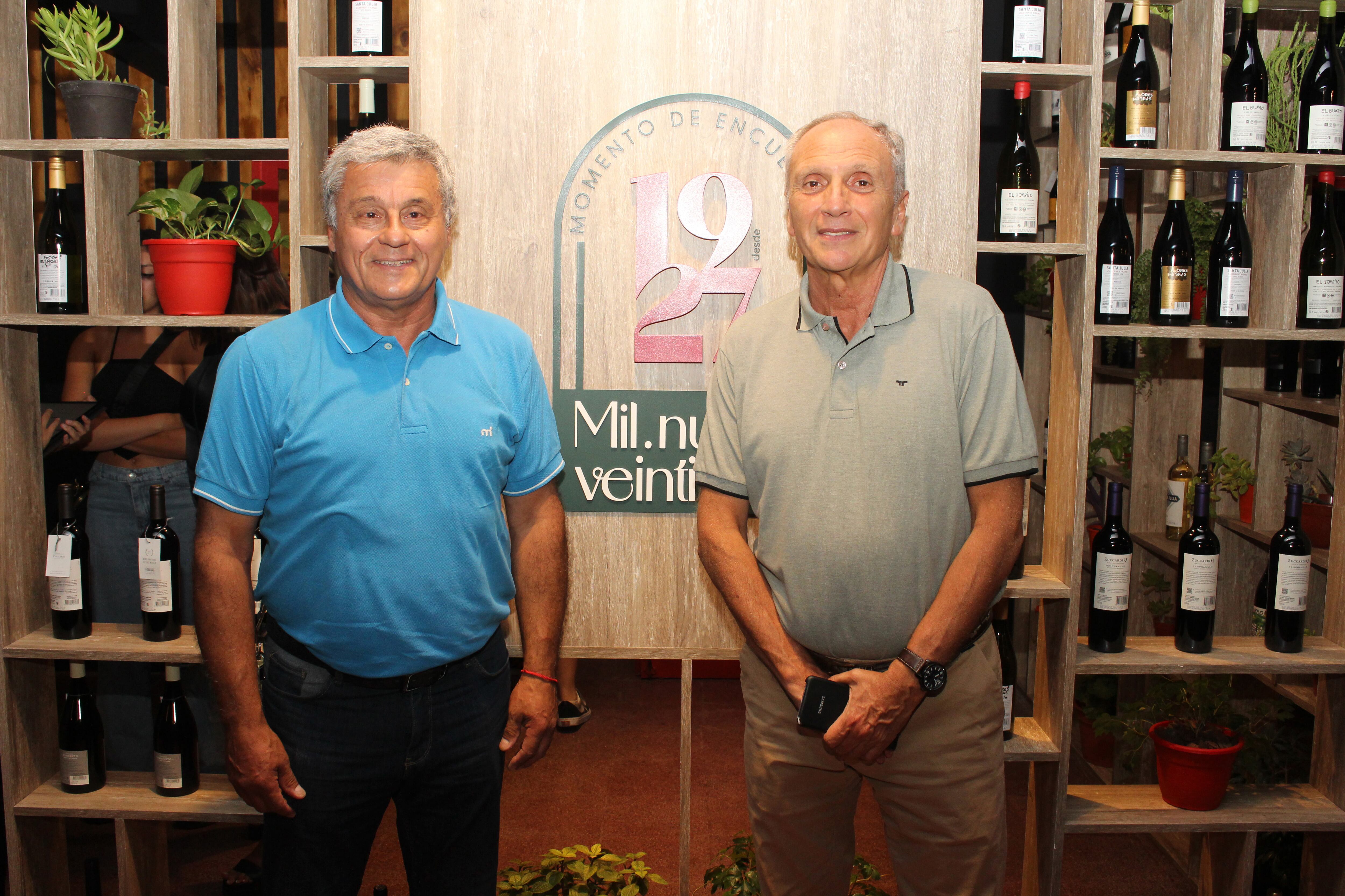 Walter Sarsan y Raúl Rufeil.