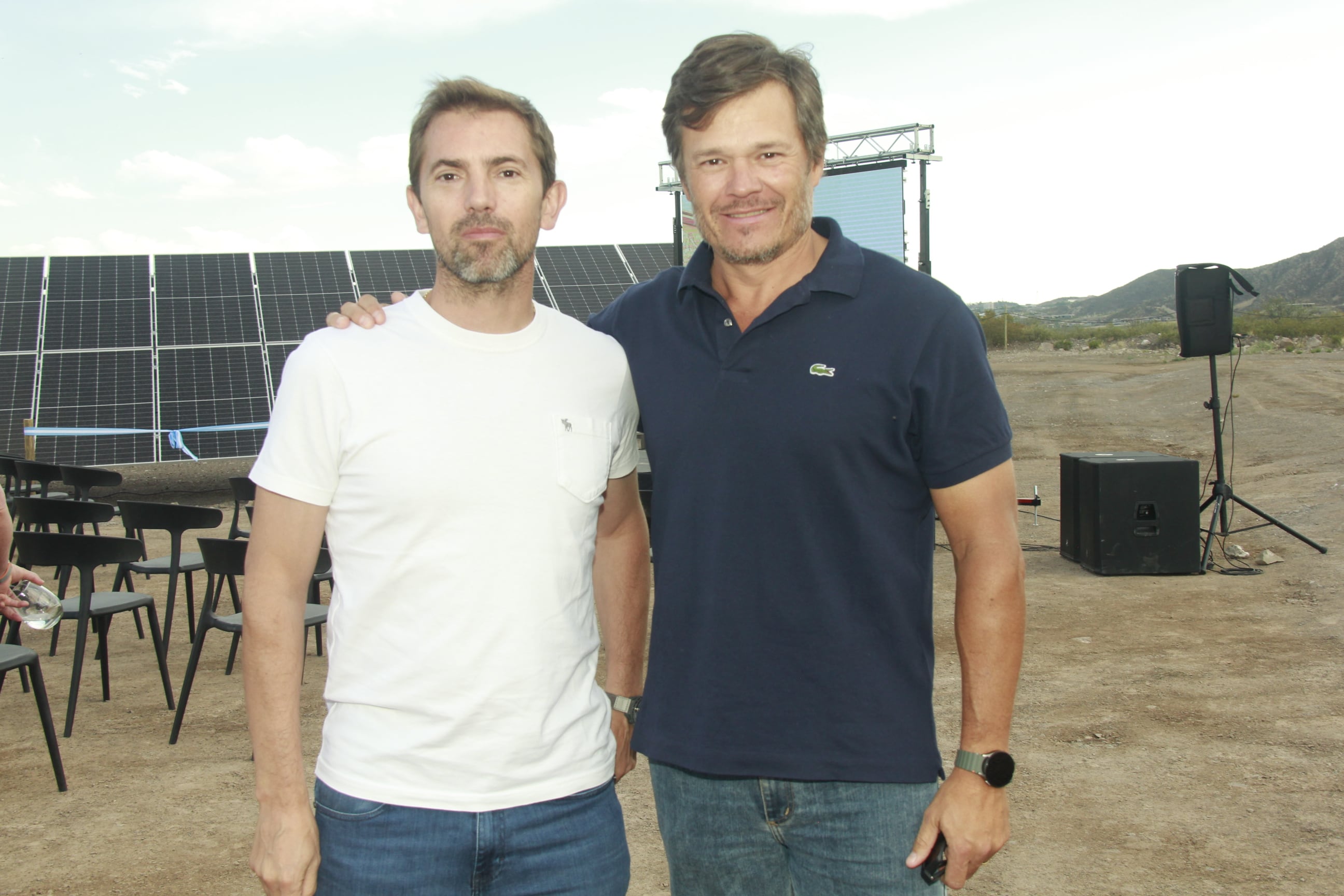 Martín Diaz Telli y Sergio Armani. Foto: Fernando Grosso.