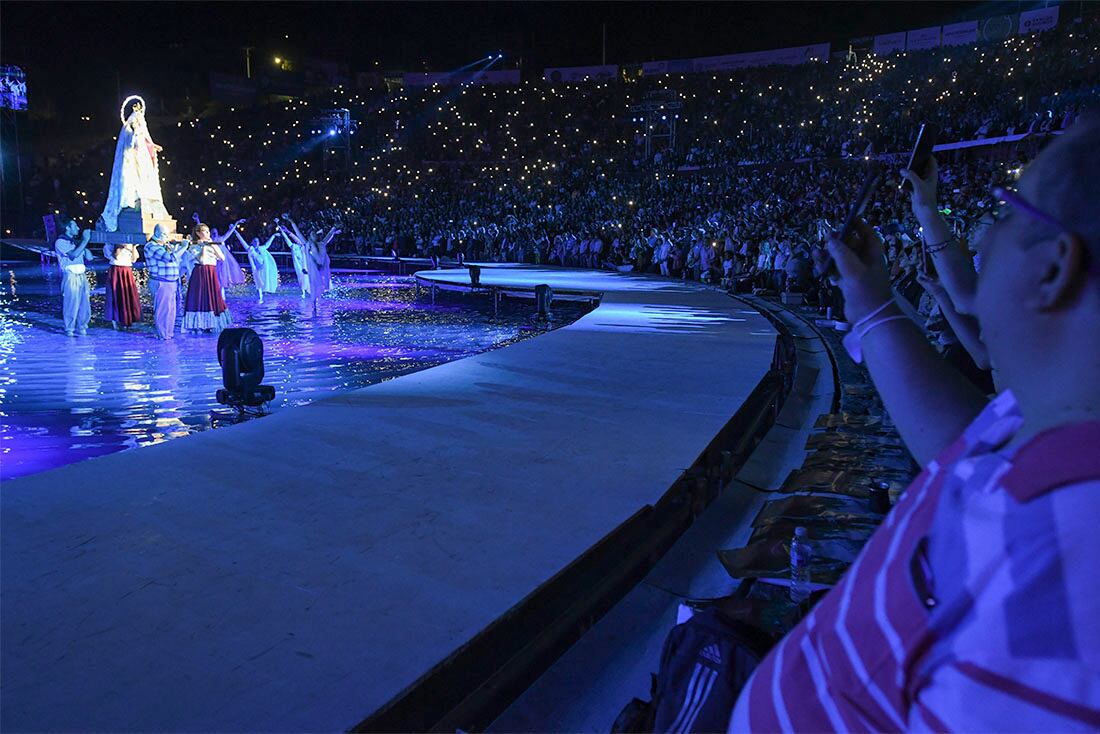 Acto Central de la Fiesta Nacional de la Vendimia en el Teatro griego Frank Romero Day.
Foto Ignacio Blanco / Los Andes