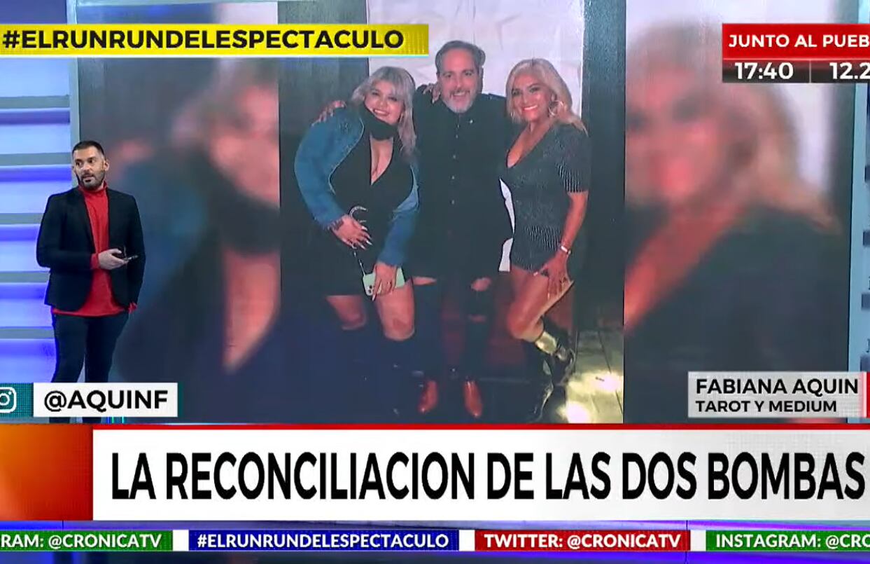 La Bomba tucumana habló en "El Run Run del Espectáculo" sobre su encuentro con More Rial.