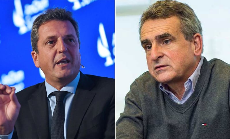 Massa y Rossi. La fórmula confirmada de Unión por la Patria.