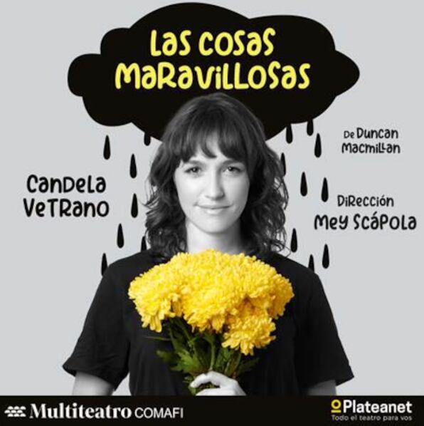 Candela Vetrano protagoniza la obra de teatro.