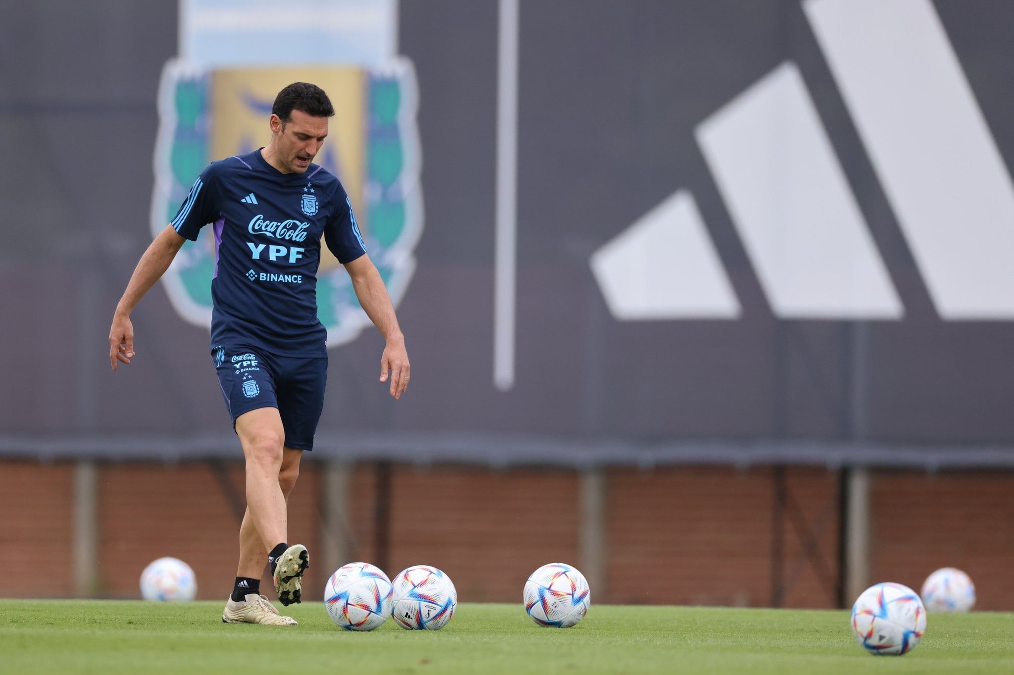 La Selección Argentina se prepara para el amistoso ante Panamá / Prensa Selección Argentina.