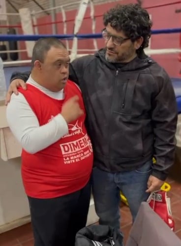 Gustavo “Torito” Rodríguez y su emotiva historia tendrán su película y la protagonizan chicos con Síndrome de Down. Foto: Gentileza Oscar Chirino.