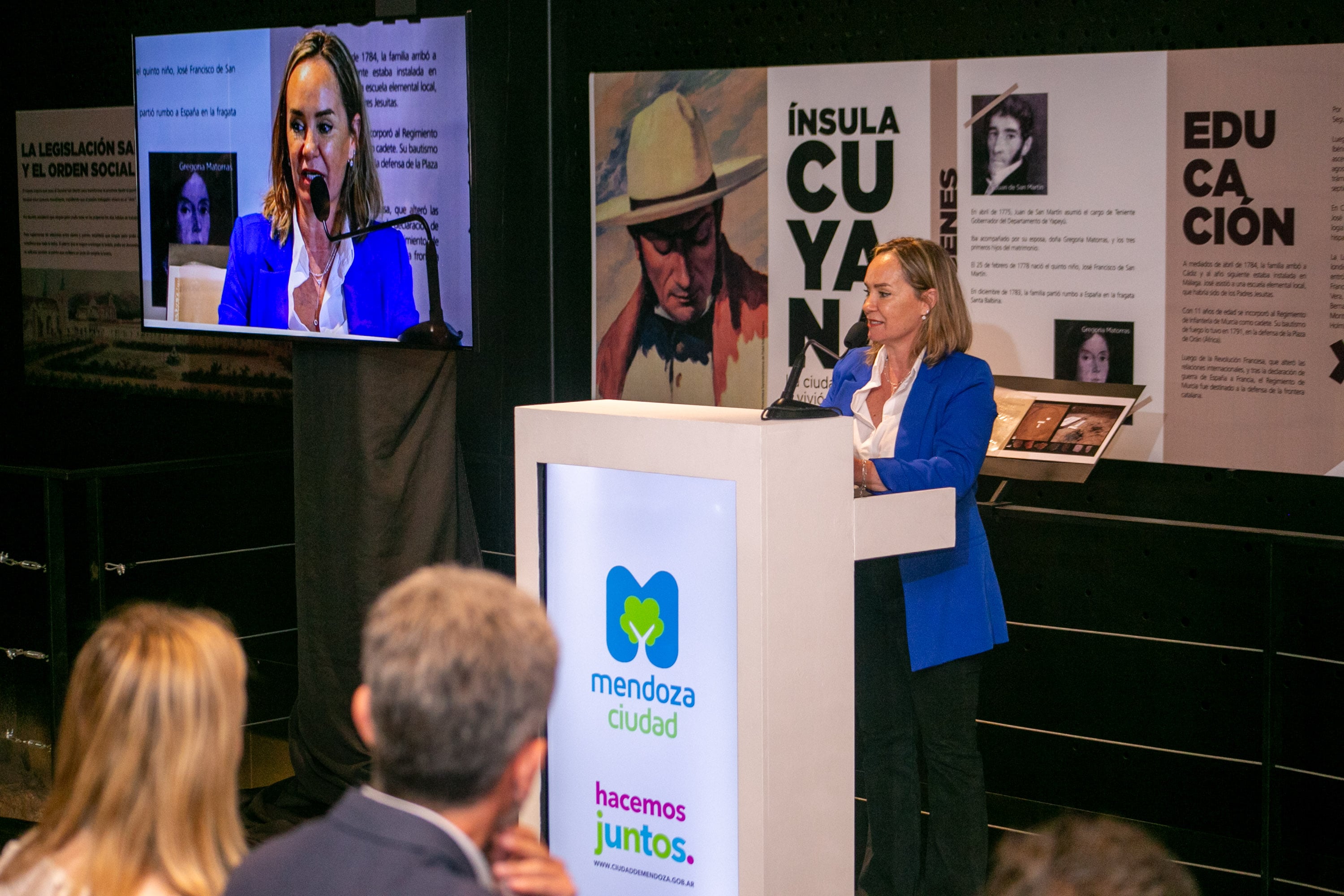 Se conocieron los ganadores del concurso nacional distrito fundacional. La presidente del Colegio de Arquitectos de Mendoza, Leticia Martínez. Foto: Gentileza