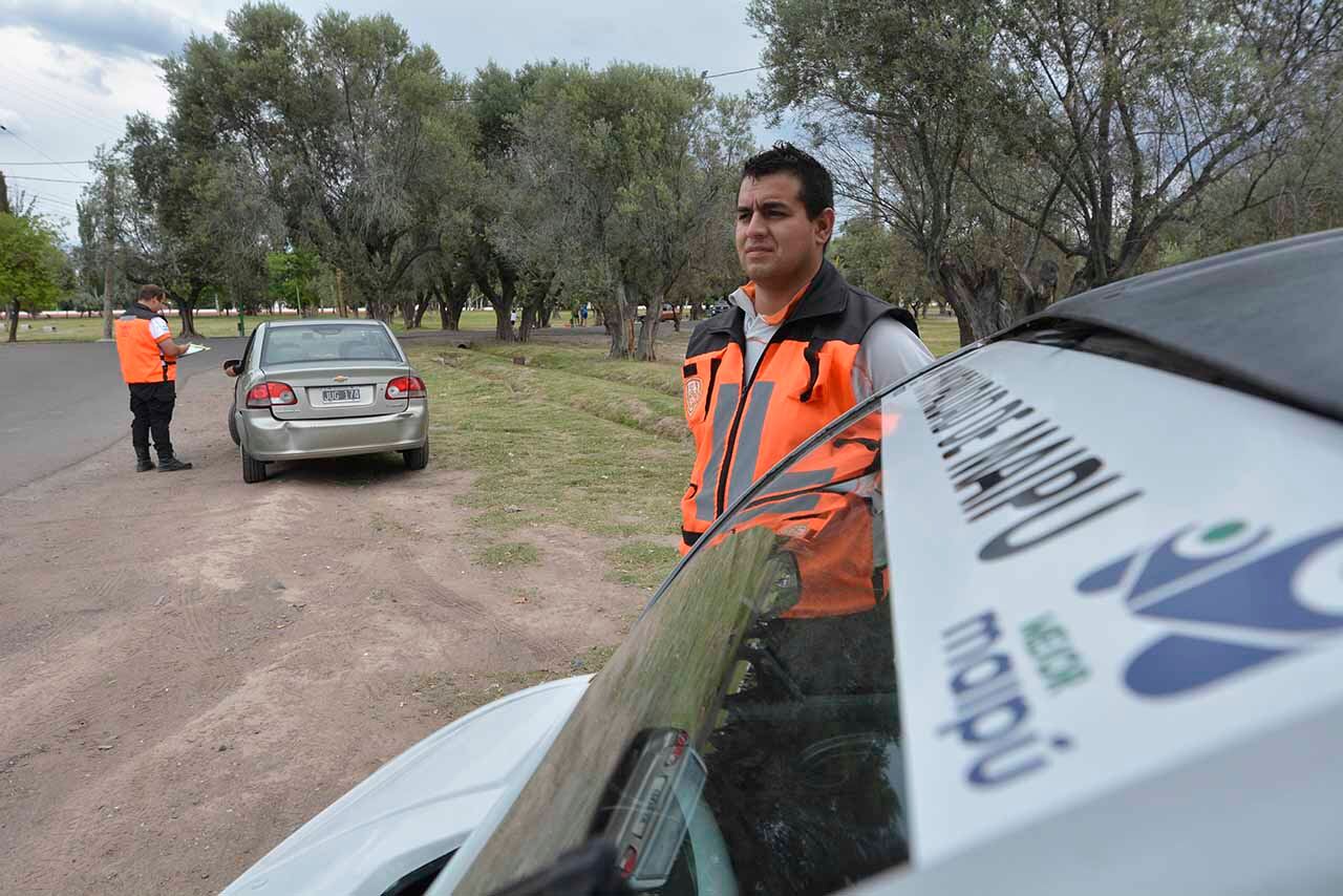 Los agentes de prevención en Maipú