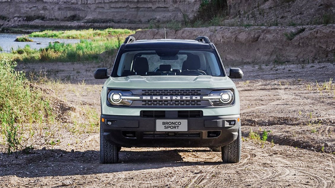 La Ford Bronco es ideal para aventuras en todos los terrenos. 