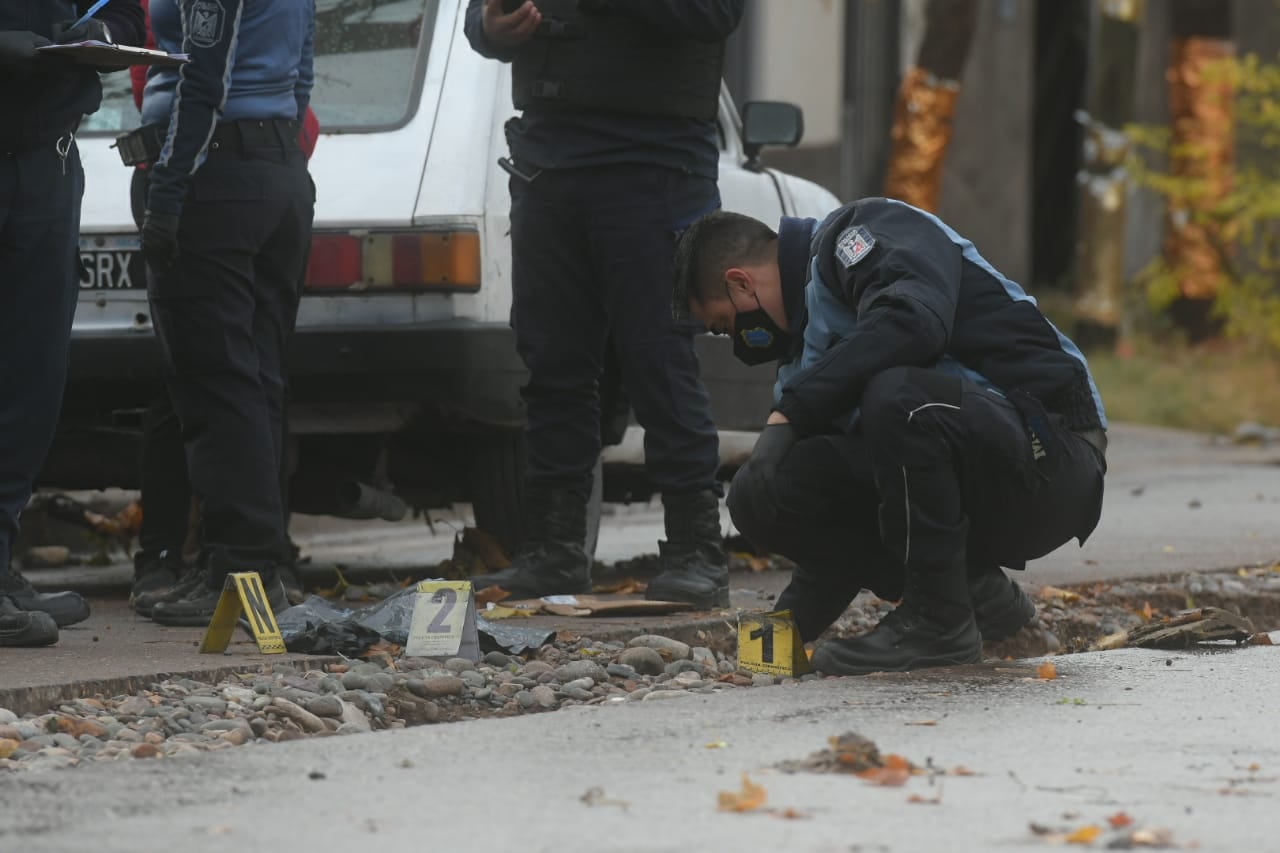 Hallaron un bebé muerto en Maipú. Ignacio Blanco / Los Andes