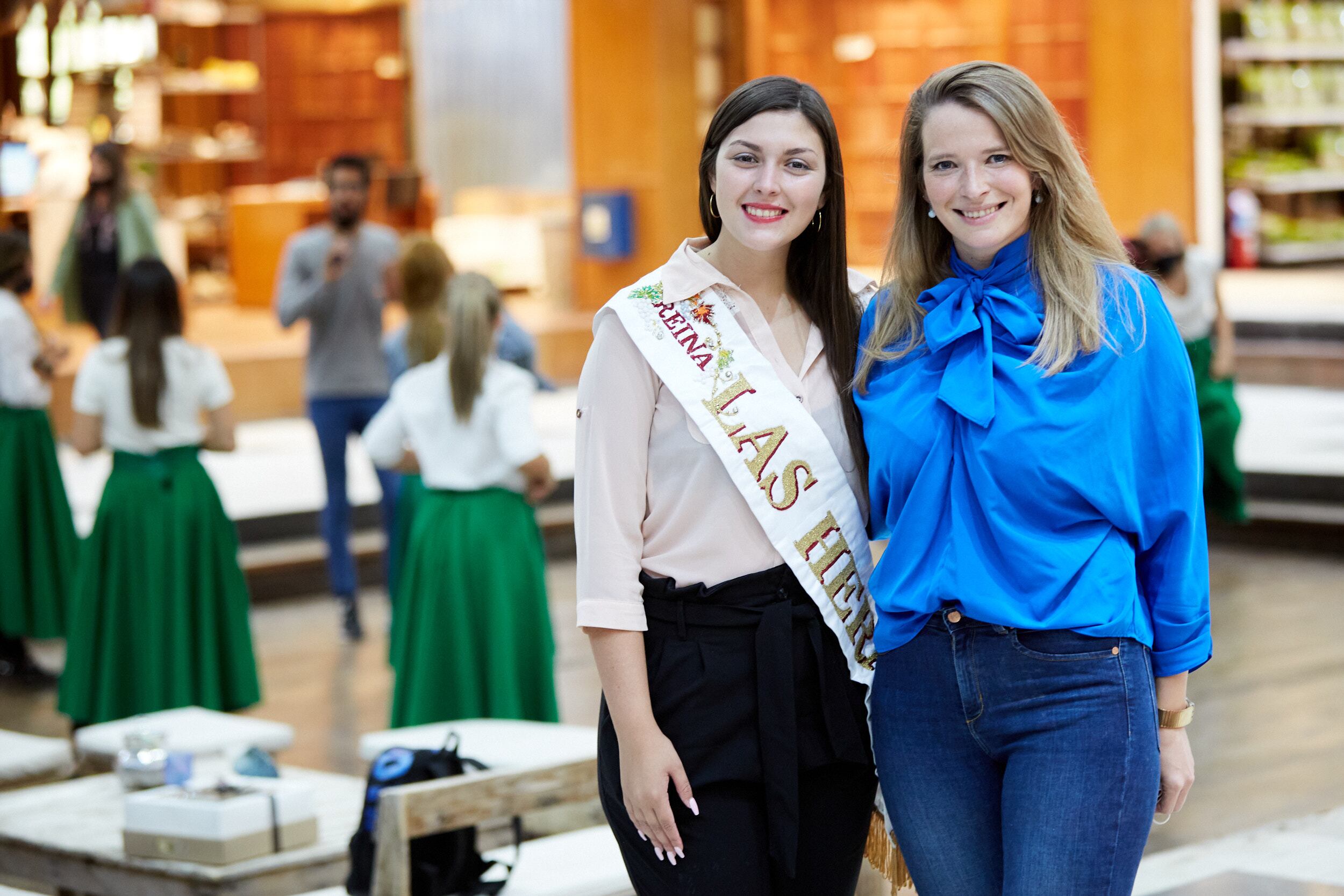 Candela Ávila y Wanda Kaliciñski.