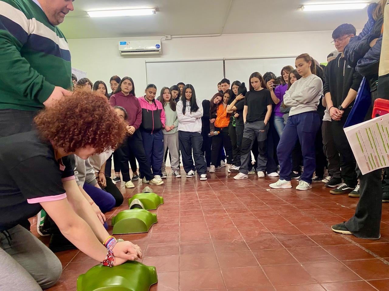 La Ciudad brindó capacitaciones de RCP y primeros auxilios