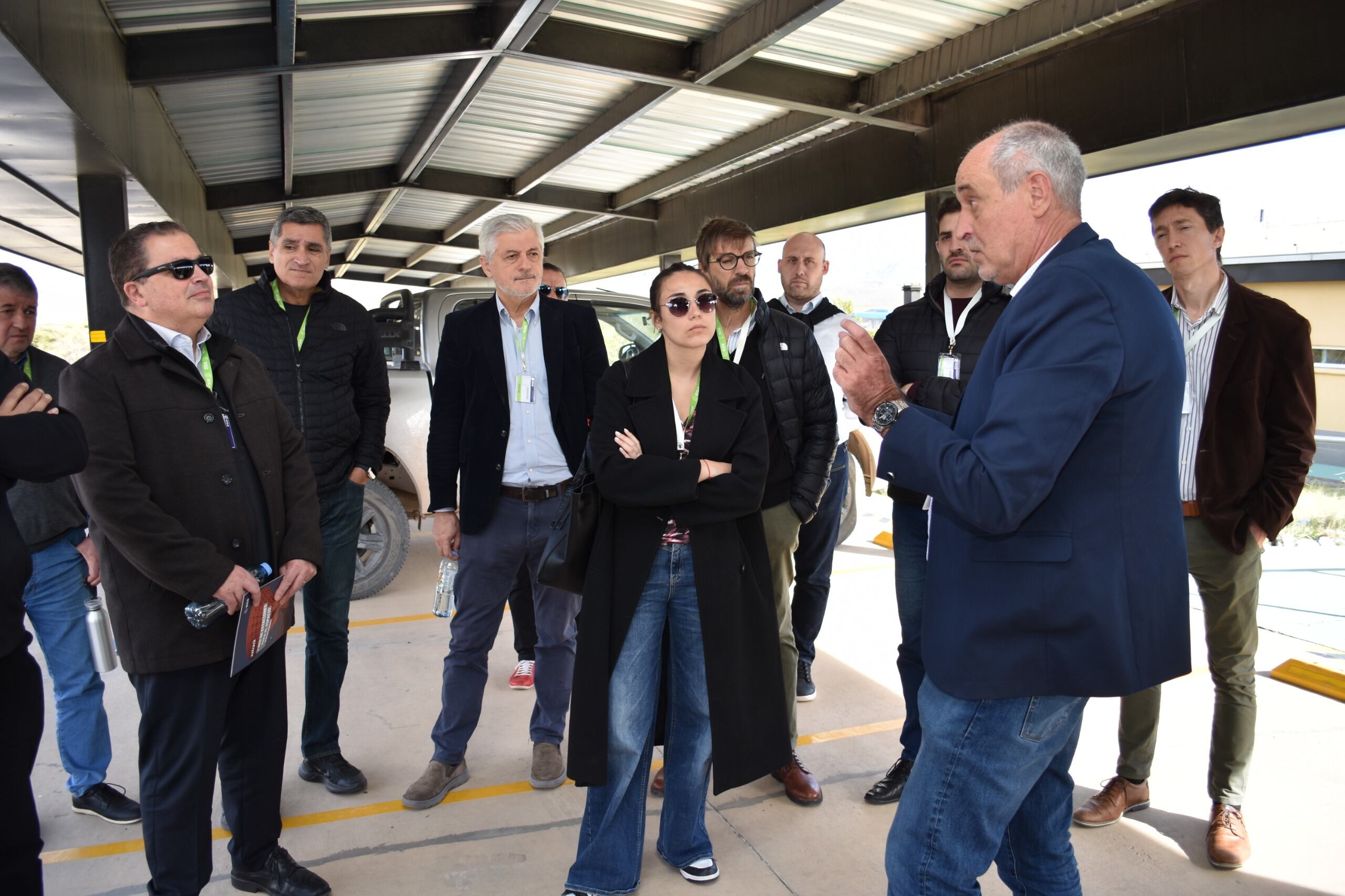 Visita de autoridades a la DS3 Malargüe.