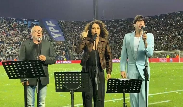 El partidos de la Selección Argentina estuvo signado por la música