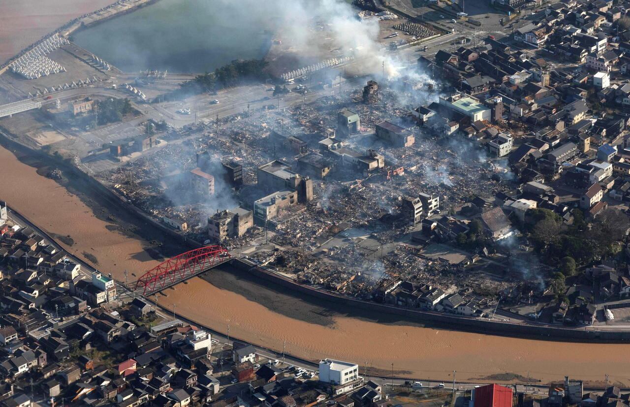 Wajima (Japón) EFE/EPA/JIJI PRESS 
